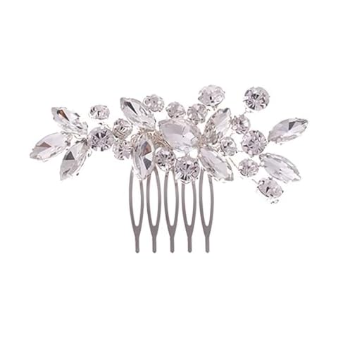 Bridal Rhinestone Hair Comb for Weddings Cover