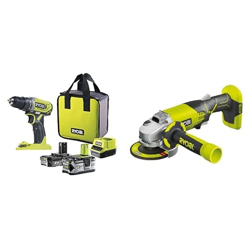 Perceuse et meuleuse RYOBI 18V pour résoudre vos problèmes de découpe et de perçage difficiles