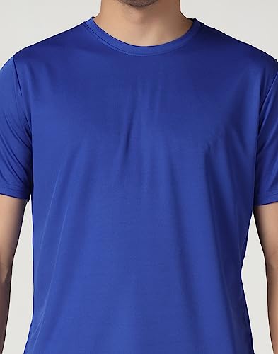 Image of INKKR Men's Short Sleeve Round Neck Dry Fit Multicolor T-Shirt Combo