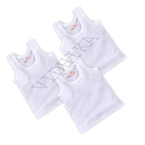 Image of KIKE Baby boy Sando,Sando Kids Boys,Baby Banyan boy,Baby Sandow,Kids ganji,Kids Under Vest,Under Shirt Boys,Banyan Kids,New Born Baby Inner,baniyan Baby boy pack of 6