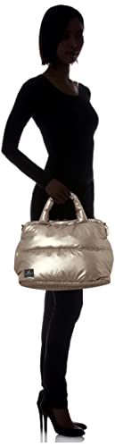 ROOTOTE レディース フェザー ダウン 入り 小さめ トートバッグ LT フェザールー デリ カラー B 1470 ダークゴールド Free Size