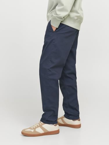 JACK & JONES Chino Hose Herren Slim Fit – Chinohose Männer aus Baumwolle mit Stretch – Klassische Performance Pants, Mid Rise… – Ansicht 6