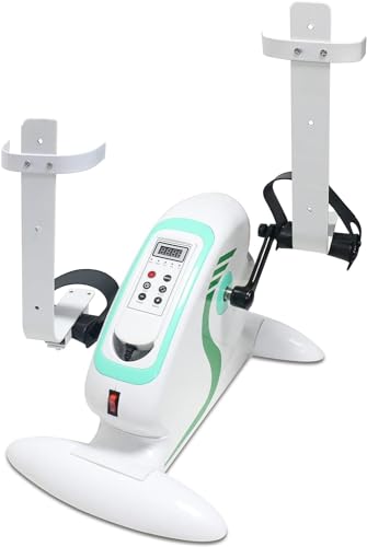 Ejercitador eléctrico de pedales con protector de piernas miniatura 1