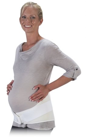 8 in. Deluxe Maternity, White - Small