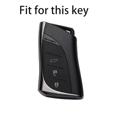 Funda de llave TPU para Lexus NX RX ES y llavero protector de mando 3