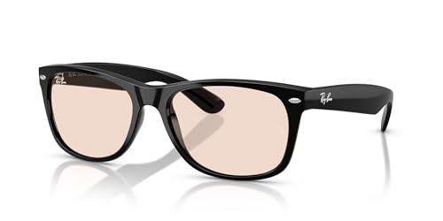 Image of Ray-Ban Rb2132f New Wayfarer Low Bridge Fit Square Sunglasses for Men for Women