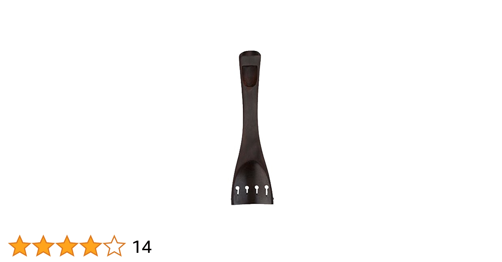 チェロ用テールピース　黒檀 チェロ用アジャスター組込テールピース 黒檀（エボニー）材ヒル