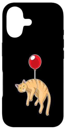 猫 風船 スマホケース iPhone 17 用