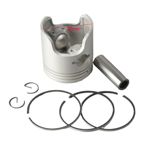 Kit piston de remplacement 67mm à haute étanchéité pour hors-bord 2 temps - 2