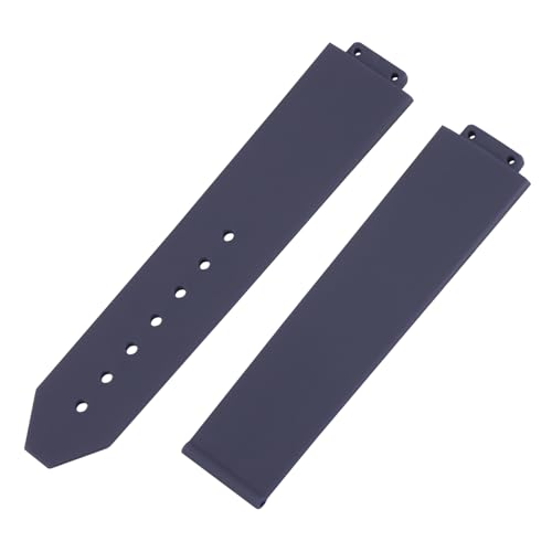 Women Rubber 20mm Silicone Watch Bands Replacement Fit for Hublot 13mm*20mm*18mm Watch Strap Wirstband (without metal buckle) For Women and men