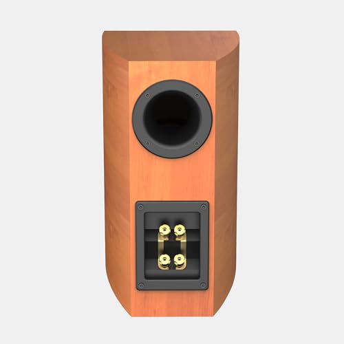 Image of CERWIN-VEGA! Home Audio LA165 6.5 inch 2-Way Bookshelf Speakers (Cognac)