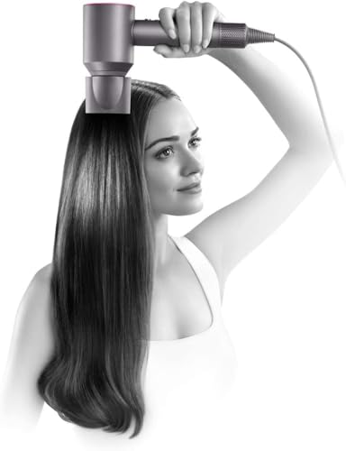 Dyson Supersonic Hair Dryer (Fuchsia/Iron) - Image 4
