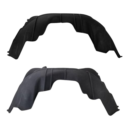 Image of TRQ Front Inner Fender Liner Set Compatible with 2016-2018 Chevrolet Silverado 1500 2019 Silverado 1500 LD GM1248280 GM1249280