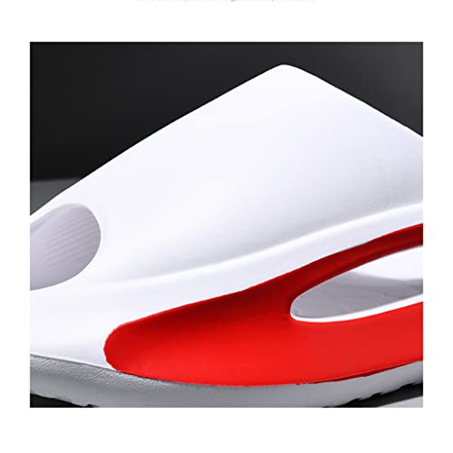 Casual Pillow Bathroom Slippers,Couple Anti Slip Thick Sole Shoes,Lightweight and wear-Resistant,Summer Suitable Indoor Outdoor wear on The Beach Sandals2