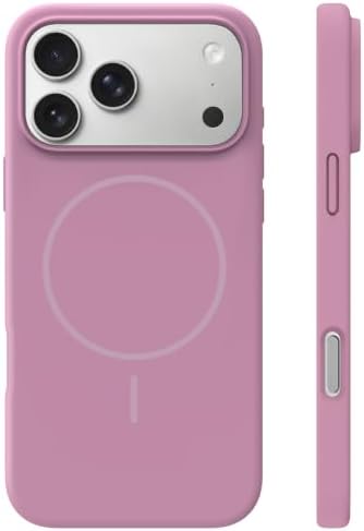 TOCOL für iPhone 17 Pro Max Hülle, Flüssig Silikon Magnethülle, Mauve | Kompatibel mit Magsafe, Eingebauter Magnetring, Eingebaute Mikrofaser, Stoßfest Kratzfest Rutschfest Griff A