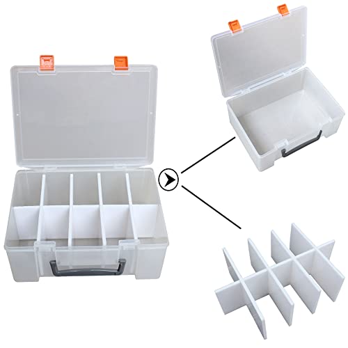 Pasol Clear Card Storage Box - 1000+ Hard Case Card Holder, Portable Card Organizer For Collectible Trading Cards And Sports Cards (Small) #TOP2
