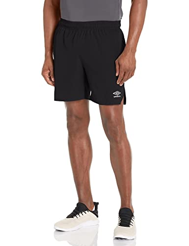Umbro Men's Training Short, Black/White, Large #TOP11