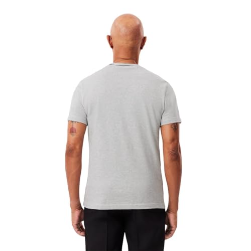 Lacoste Men's Stretch Piqué Stripe Collar T-Shirt3