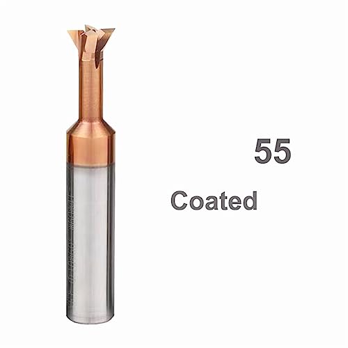 Xibany 6494 Carbide Dovetail Milling Cutter 30 45 60 75 Degree 4Mm 6Mm 8Mm 10Mm 12Mm 14Mm Tungsten Machining Tool thumb #1