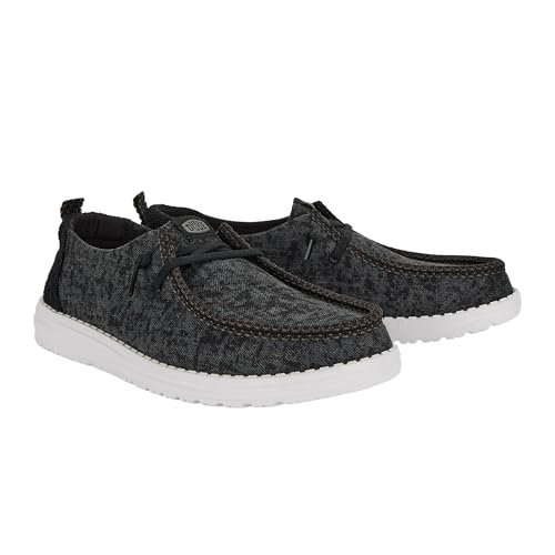 HEYDUDE Wendy Perf Canvas, Women’s Shoes, Women’s Slip-on Loafers, Comfortable & Light-Weight4