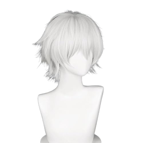 Xinchangda Costume de cosplay Kaneki Ken Kaneki Ken avec masque et perruque en cuir pour Halloween, carnaval, fête, costume pour homme