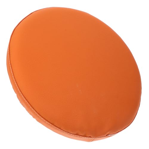 ROMISBABA Almohadilla Redonda de Espuma Viscoelástica para Silla de Comedor y Tatami, Antideslizante, 30 CM de Diámetro, Color Blanco, Asiento Ergonómico para Interiores