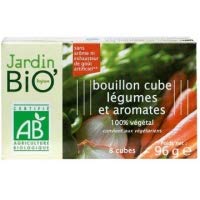 Jardin Bio Bouillon cube 5 légumes et aromates (x10) 90g