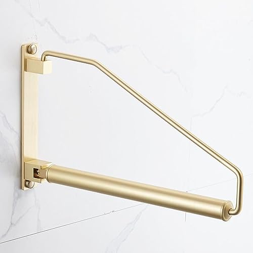 Indoor balcony folding rotary clothes rail toilet telescopic hanging hanger, drying rack