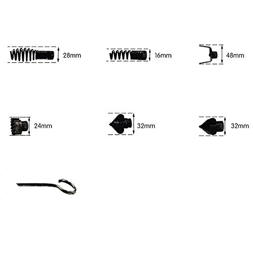 Set de Cortadores para Máquina Destapacaños 7Pcs 16MM miniatura 2