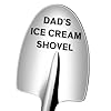 Funny Dad Gifts Dads Ice Cream Shovel Spoon Unique Personalized Gifts for Dad PaPa Father in Law Fathers Day Brithday Novelty Small Presents for Dad from Daughter Son