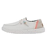 Hey Dude Women's Wendy Natural Salt Size 8 | Women’s Shoes | Women’s Lace Up Loafers |...