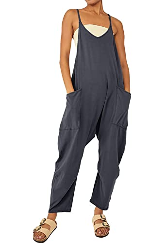 T1FE 1SFE Onepiece Harem Jumpsuit Oversize Karneval Overalls Sommermode...
