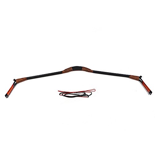 I-Sport Traditional Recurve Bow Hunting Handmade Longbow Archery Mongolian Horsebow 30-50lbs (35)