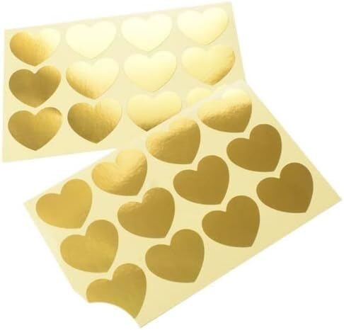 worki prezentów z liną 50 sztuk torebek prezentowych z papieru pakowego, wielokolorowe, różne wzory, upominki na imprezę, wiele rozmiarów(Hearts,100pcs)