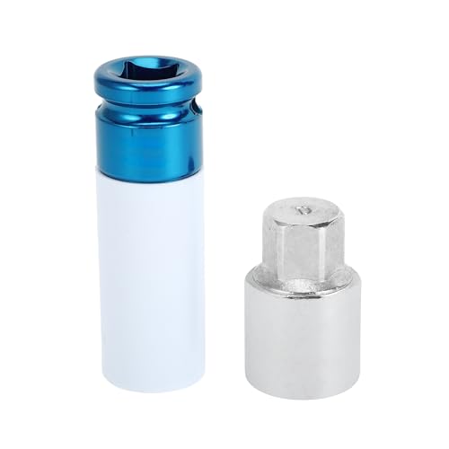 Image of Wheel Lock Lugnut with Adapter for Toyota Wear-resistant Anti-theft Screw Nut Removal Key Socket Type D 1Set