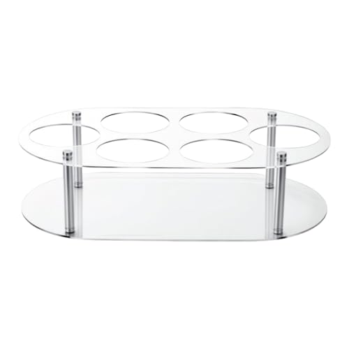 Organisateur de bouteille d'eau transparent, porte-gobelet 6 tasses, meuble et armoire de cuisine