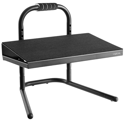 LogiLink EO0007 Einstellbare Fußstütze für eine bessere...