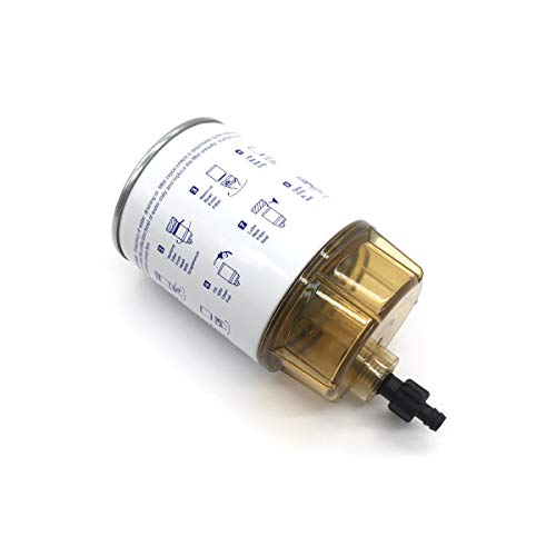 Replacement S3213 18-7928-1 Fuel Filter Water Separator with Clear Bowl 18-7922 for Marine Yamaha Racor Sierra Mercury