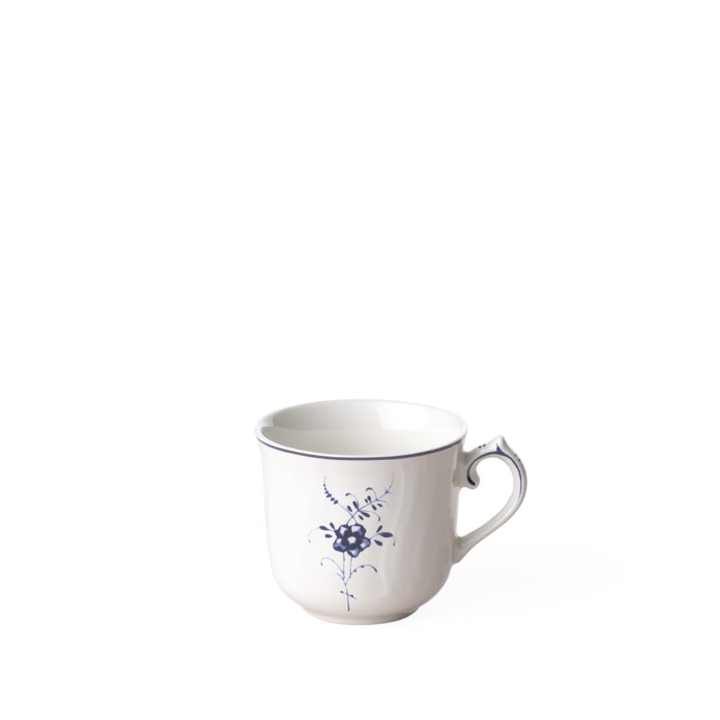 Amazon｜villeroy & boch デミタスカップ ホワイト、ブルー 0.1L 