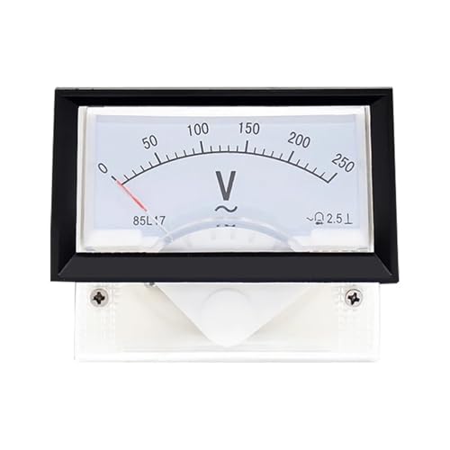 Voltmètre analogique AC 1000V pour éviter les pannes de surtension du réseau