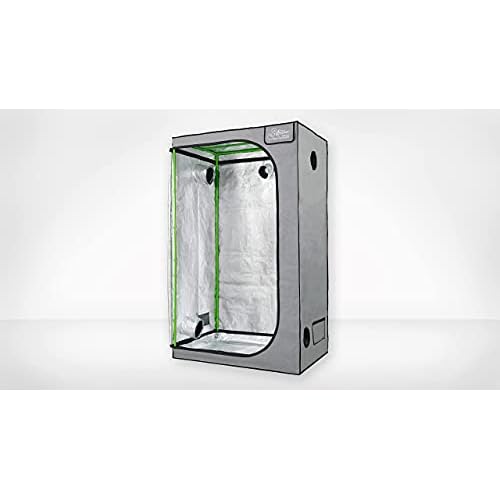 Melko Growbox 40x40x120 cm Growschrank Growzelt Zuchtzelte Zuchtschrank für Homegrowing Pflanzenzucht Ganzjährige Pflanze, Lichtdicht und Wasserdicht 15 (S) chillerbox 80 x 120 x 200 cm - Schiller German Grow Equipment - Grow Zelt Tent Box