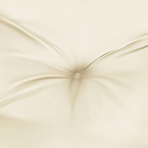 Coussin pour palette en polyester crème assise haut de gamme pour terrasse - 7