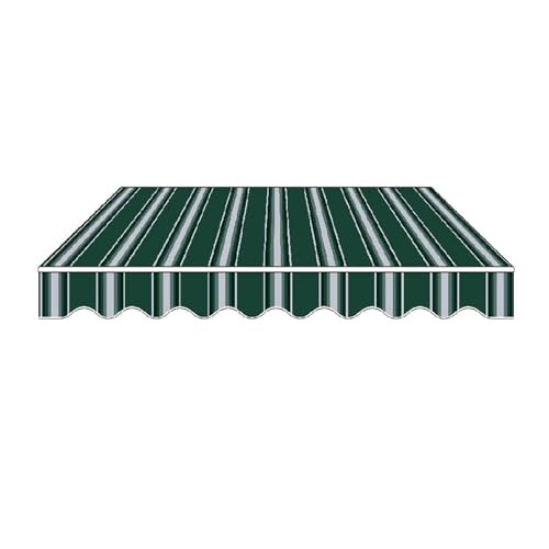 Lona exterior impermeable y toldos para patio con tela de toldo retráctil