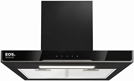 Coifa e Depurador de Parede EOS 60cm Premium Digital Touch Inox e...