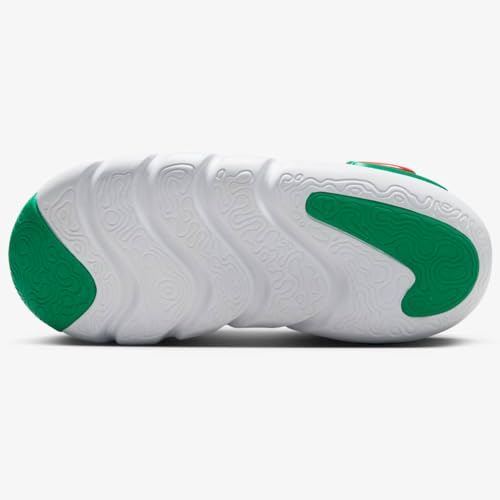 Nike Dynamo 2 EasyOn Little Kids' Shoes (FD0553-002, Football Grey/Picante RED-Persian Violet) Size 114