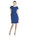 Anne Klein Women's Short Sleeve Button Down Dress