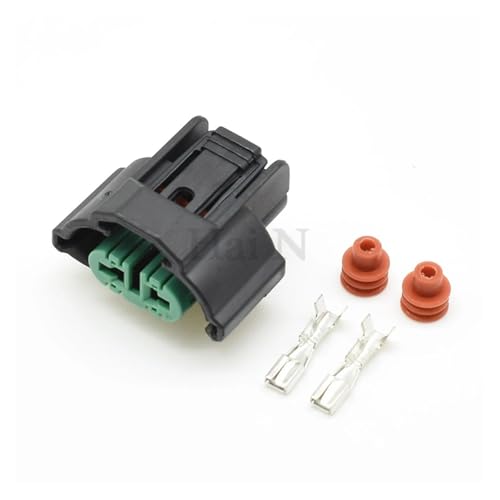 DJ70255F-3-21/DJ70211Y-2.8-21 6189-0935 H11 fog lamp connector (Green1) miniatura 1