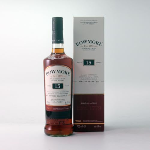 新品未開封】スコッチウイスキー ボウモア15年 700ml ボウモア15年
