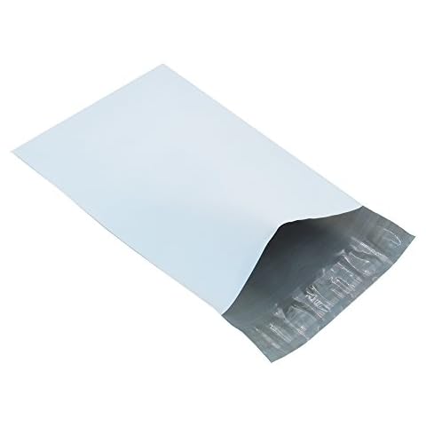 Progo 100 ct 12x15.5 Self-Seal Poly Mailers. Tear-Proof, Water-Resistant and Postage-Saving Lightweight Plastic Shipping Envelopes/Bags. Cover