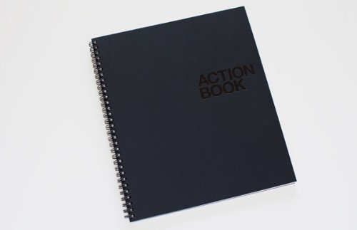 Behance, Action Method Action Book - Orange (8.5" x 10.5") [Spiral-bound] Unknown Binding